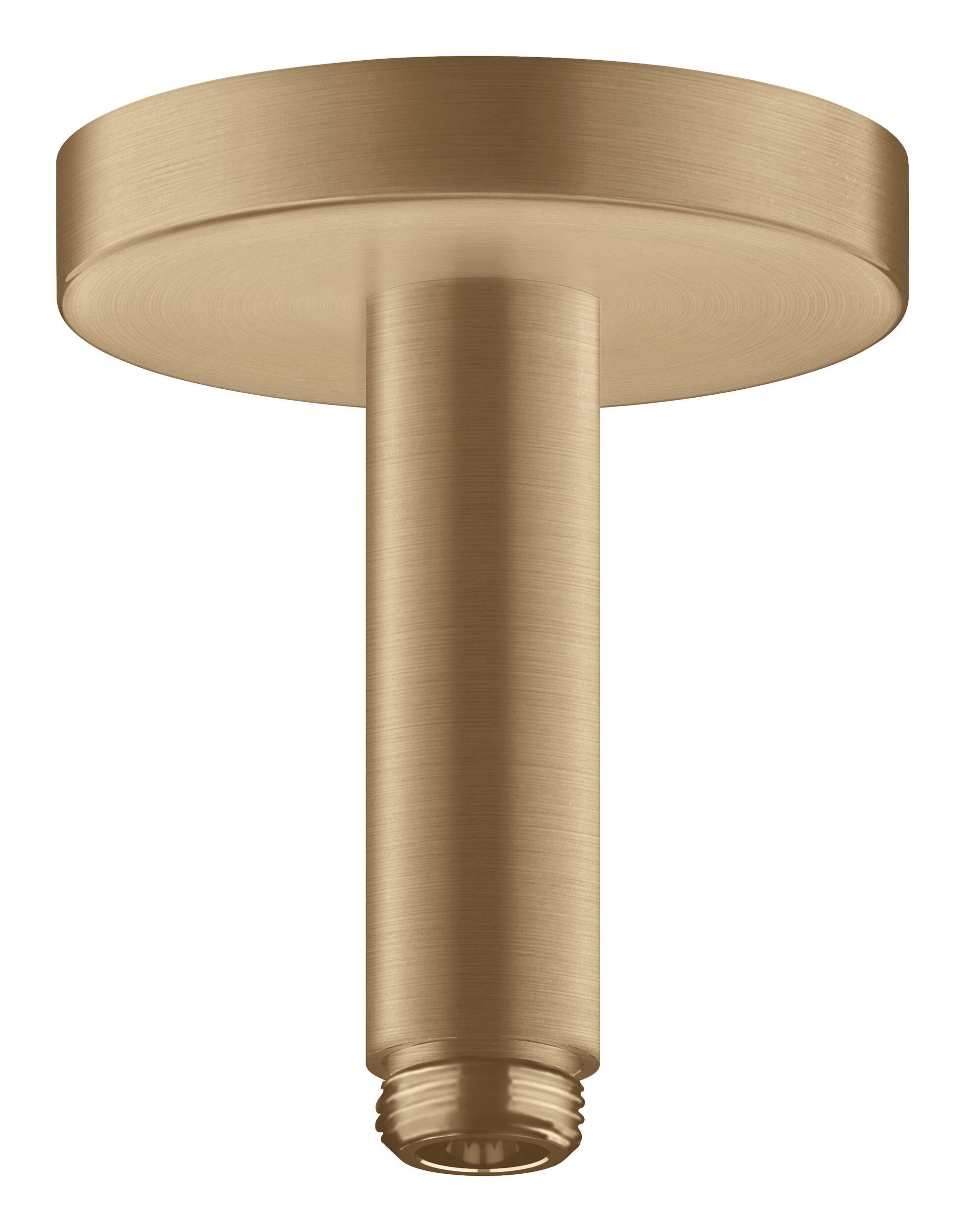 hansgrohe Deckenanschlussrohr Axor ShowerSolutions, Deckenanschluss 100 mm - Brushed Bronze