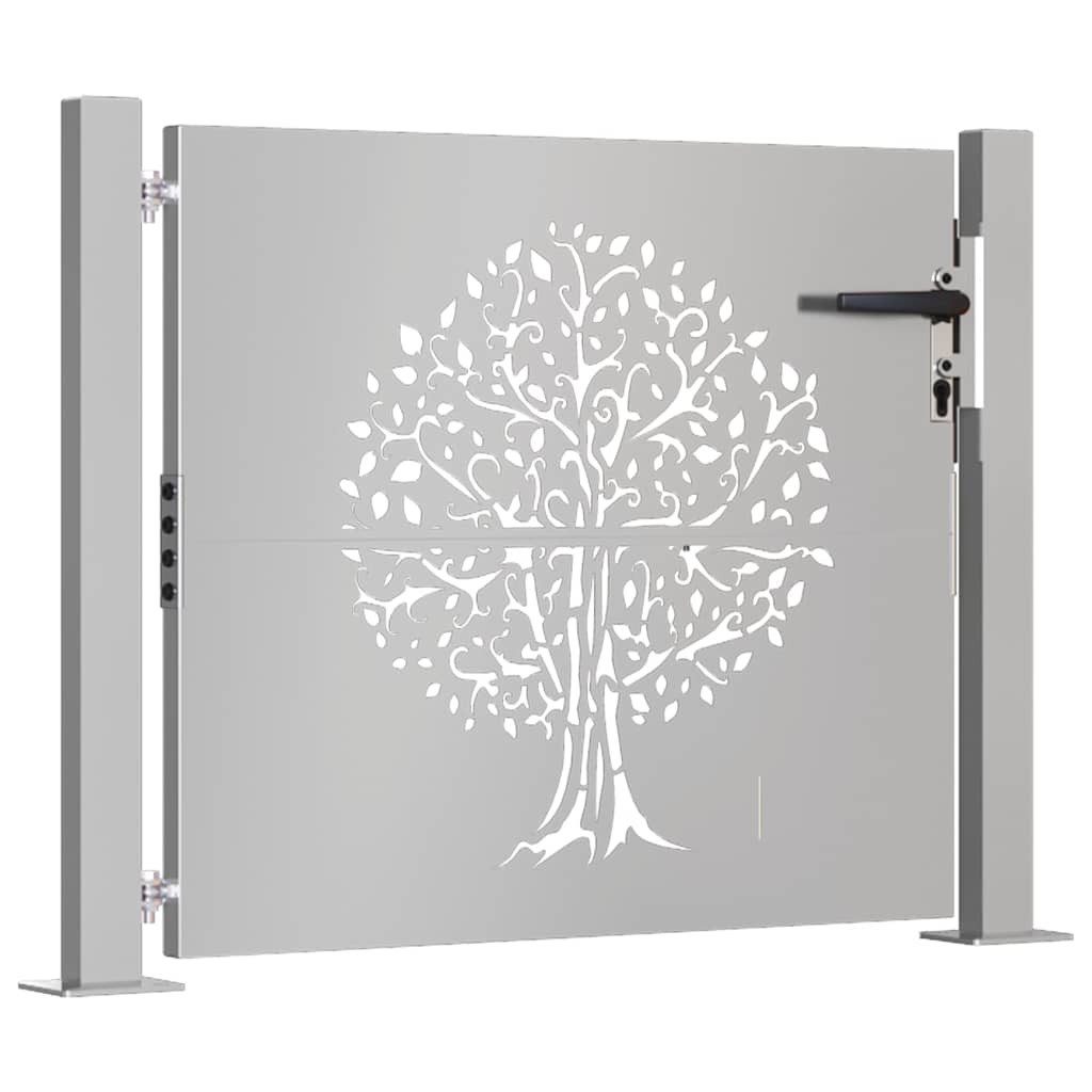 vidaXL Gartentor Gartentor 105x80 cm Cortenstahl günstig online kaufen