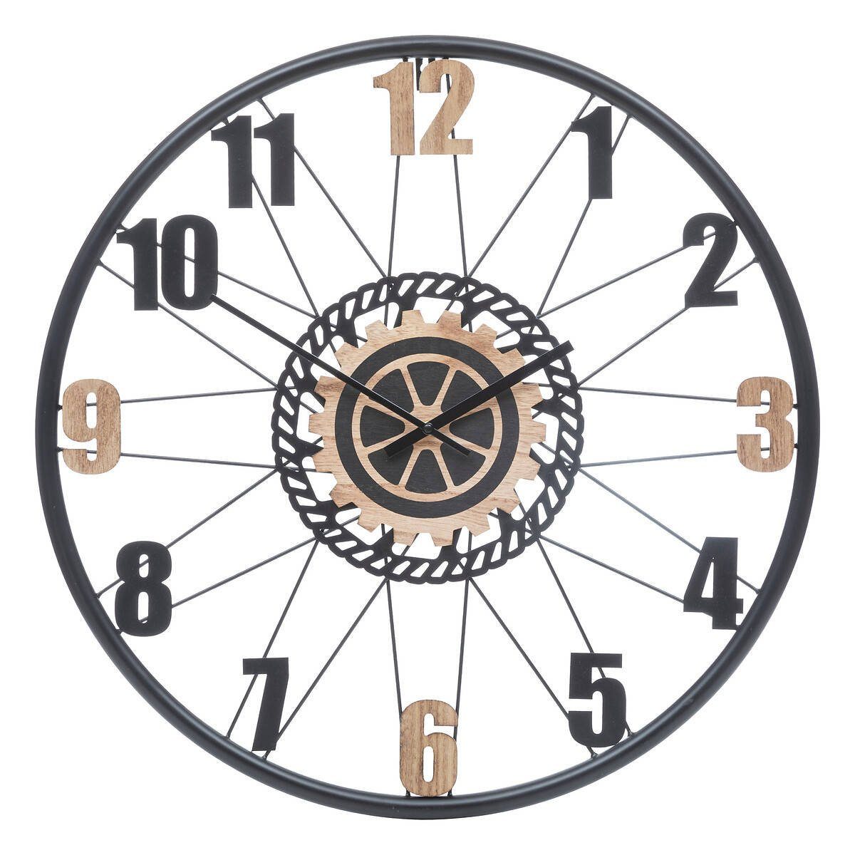 Atmosphera Créateur d'intérieur Wanduhr Wanduhr im Loft-Stil MOHAN, Ø 65 cm