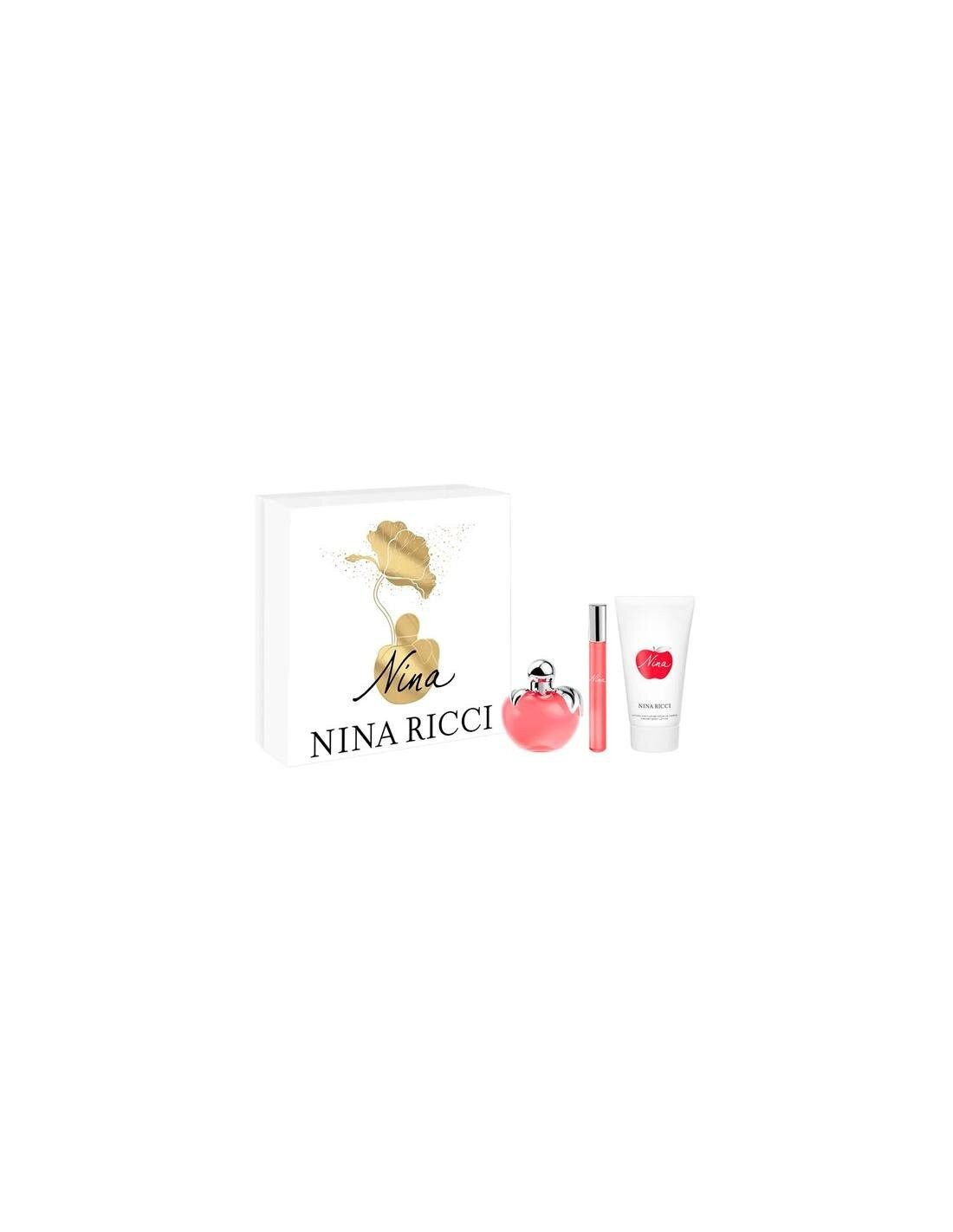 Nina Ricci Duft-Set Nina Ricci Nina Eau De Toilette Spray 50ml Set 3 Artikel