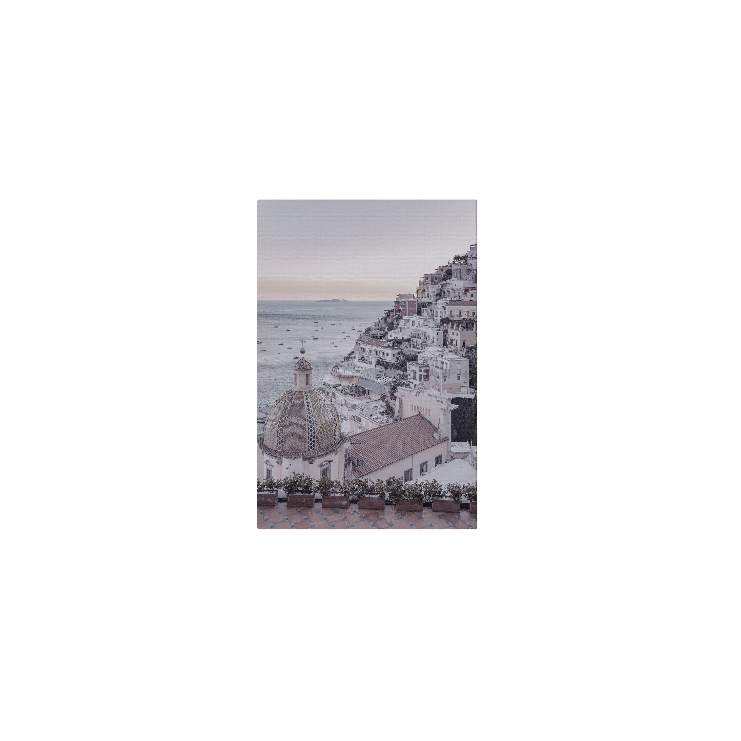 SPACEREBELS Leinwandbild MEDITERRANEAN DREAMSCAPE, Landschaft (1 St), 3 cm Keilrahmen, Baumwollleinwand