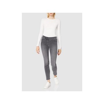 GERRY WEBER 5-Pocket-Jeans grau (1-tlg)