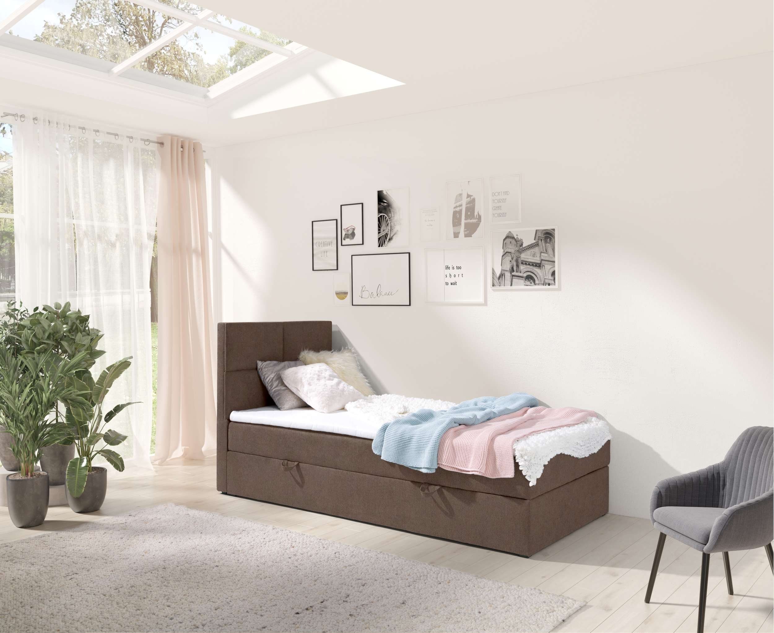 99rooms Boxspringbett Larni (Schlafzimmerbett, Bett), Design günstig online kaufen