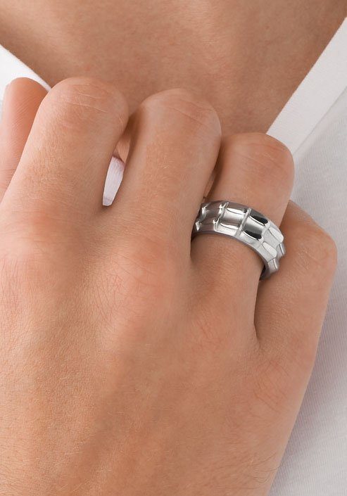 Diesel Fingerring Schmuck Edelstahl STEEL, Shirt, Jeans, zu Underwear, Sneaker, Geschenk! - Fingerring Hoodie, Parfüm