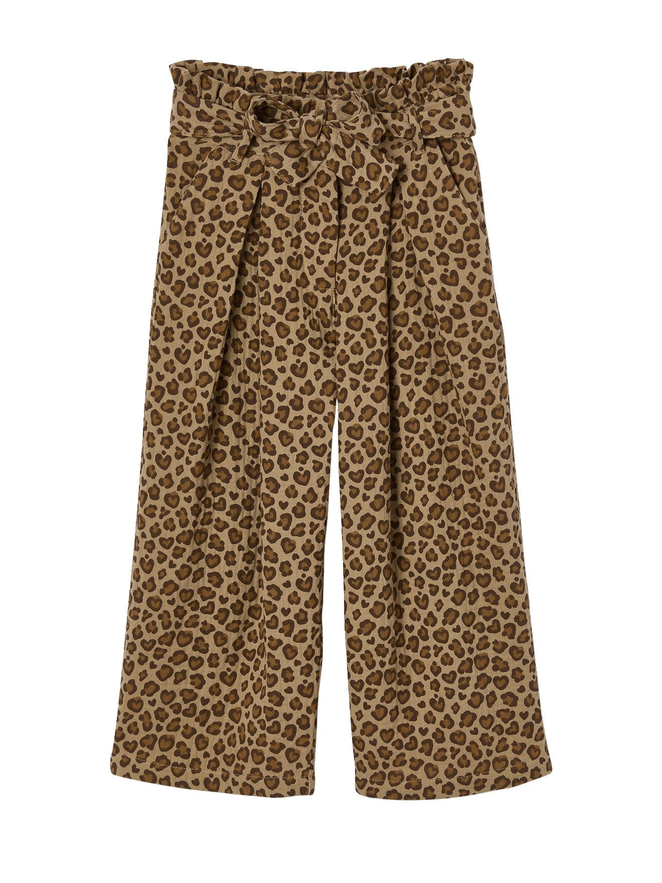 vertbaudet 7/8-Hose Mädchen Paperbag-Hose, 7/8