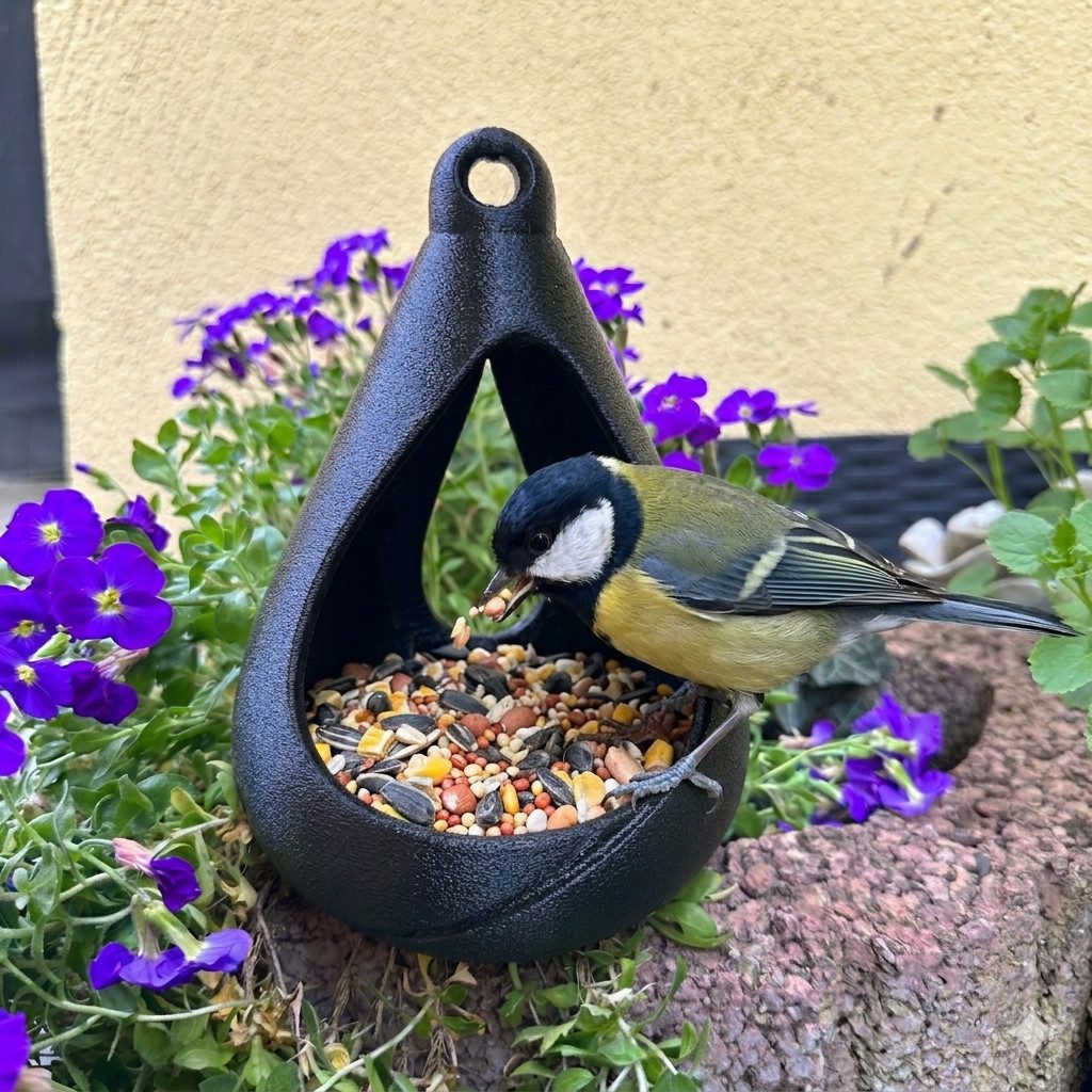 Mimaro Vogelhaus Vogelhaus Futterstelle Vogelfutterstelle – wetterfest