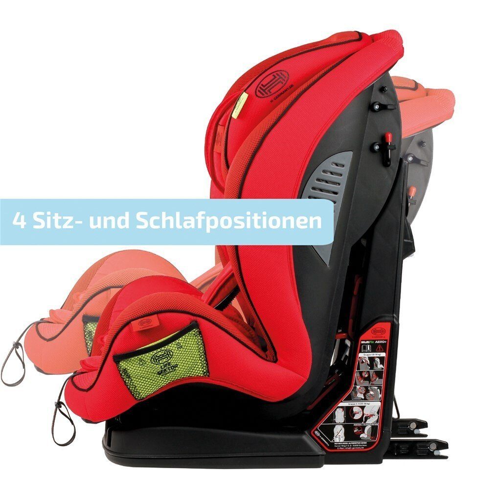 HEYNER Autokindersitz MultiFix rot AERO