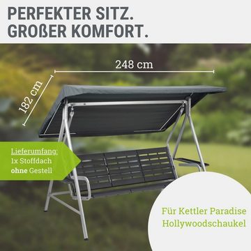 KETTtex EXKLUSIV Hollywoodschaukelersatzdach KETTtex Exklusiv Hollywoodschaukel Dach für Kettler Paradise