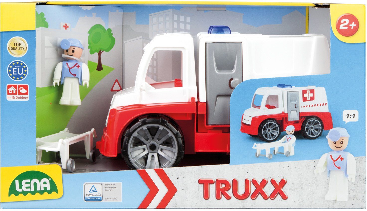 Lena® Spielzeug-Krankenwagen Truxx, Made in Europe günstig online kaufen