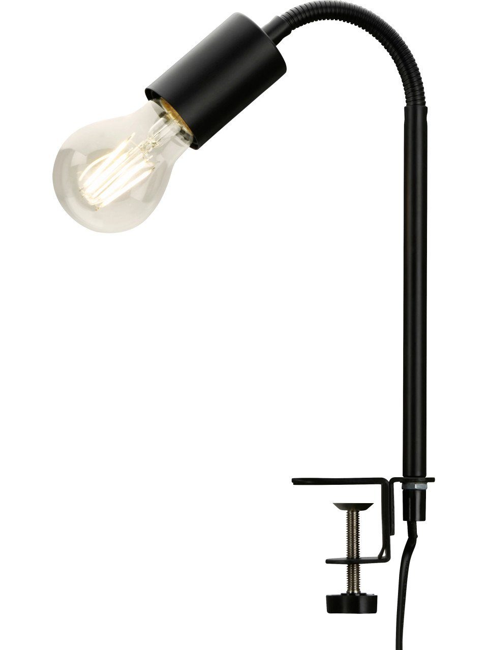 Klemmleuchten Briloner Klemmleuchte Krampo schwarz E27, max. 10W