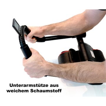 Technofit Bauchtrainer Ab Roller, Bauchroller Bauchmuskeltrainer, Bauchtrainer Fitnessgerät, mit Smartphonehalterung