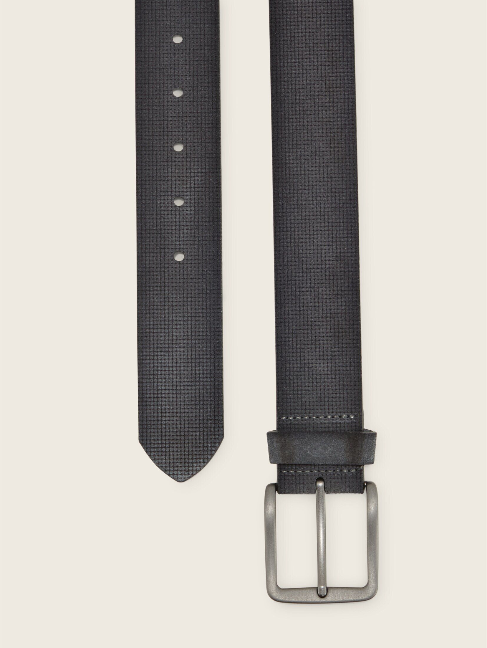 TOM TAILOR Ledergürtel Belts TTBART Ledergürtel mit eckiger Dornschließe günstig online kaufen
