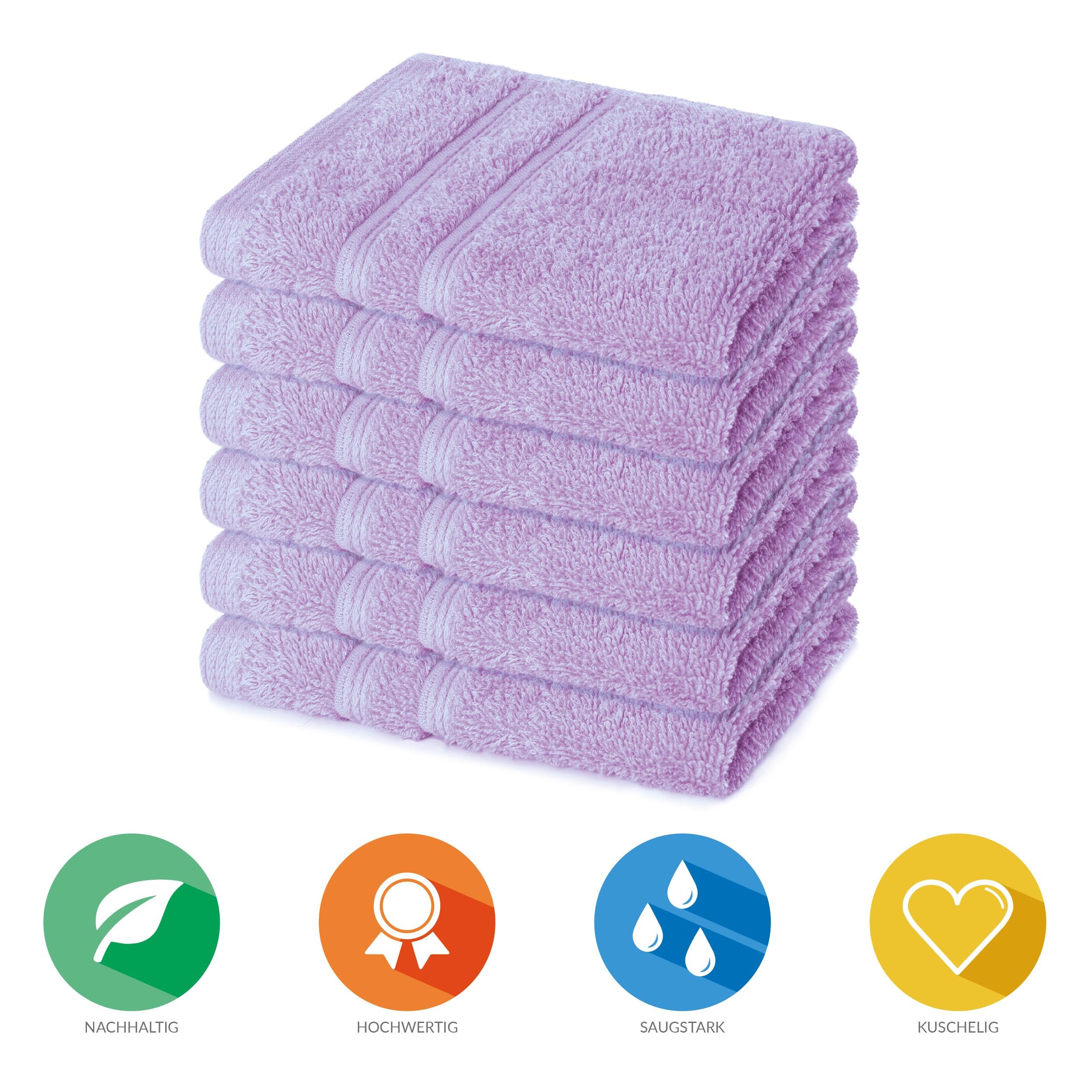 Lavea Handtuch Set Bio-Baumwoll Serie Bali, günstig online kaufen