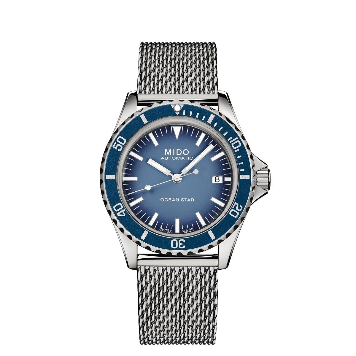 Automatikuhr Mido Herren Uhr M0268071104101 Ocean Star Tribute, Special Edition
