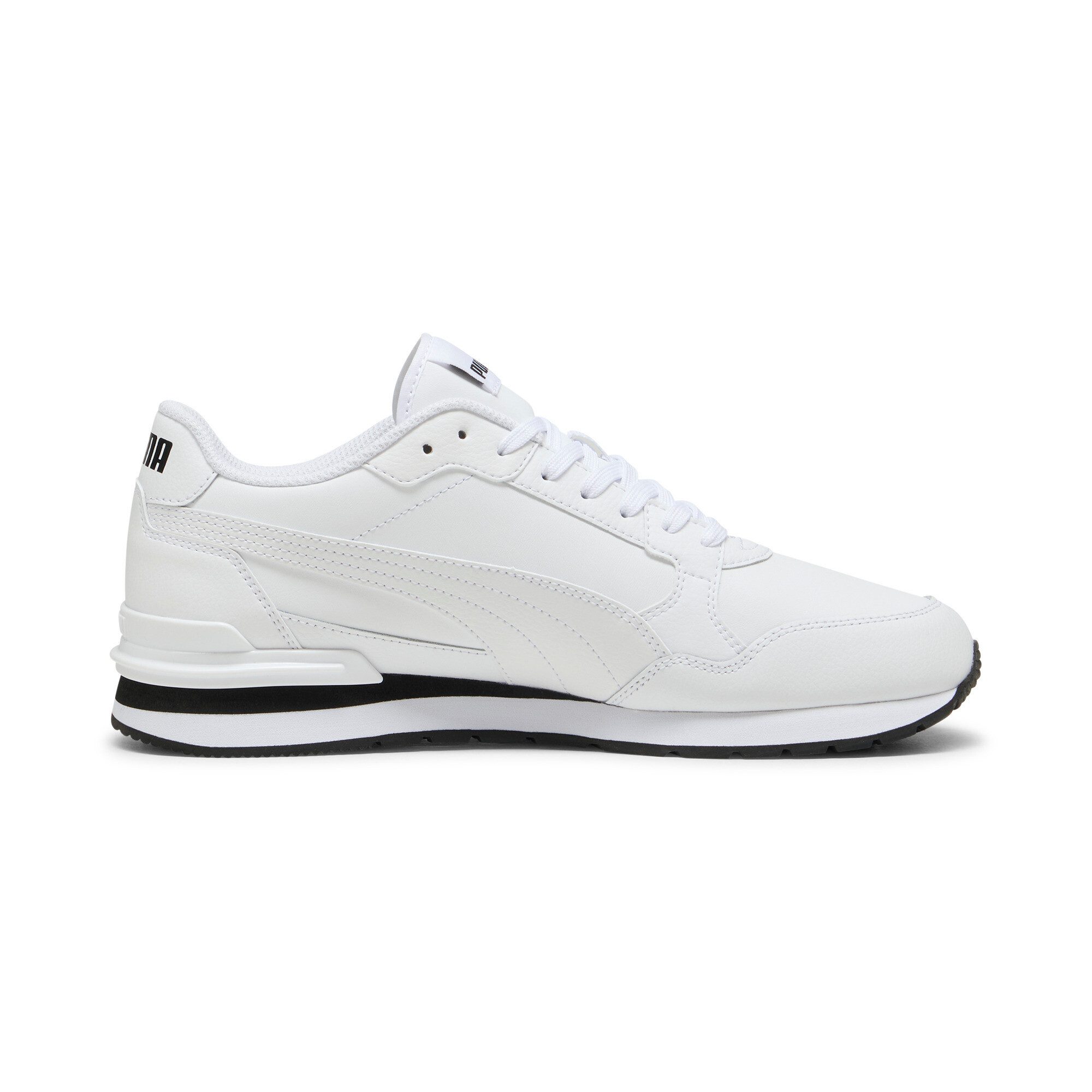 PUMA ST RUNNER V4 L Sneaker mit weichem Lederobermaterial, mit SOFTFOAM+ Einlegesohle