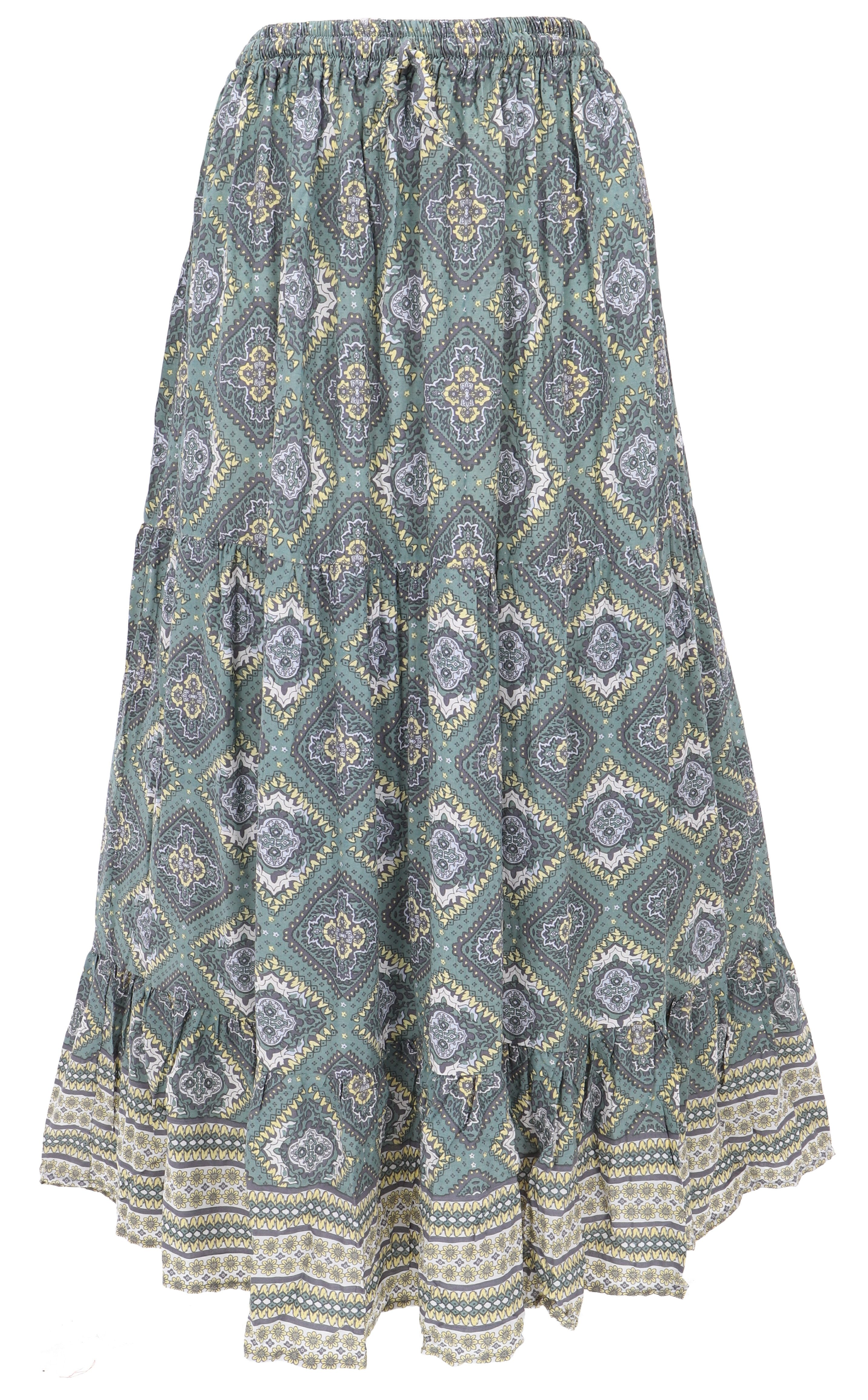 Guru-Shop Minirock Maxirock Batik, langer Sommerrock, farbenfroher.. altern günstig online kaufen