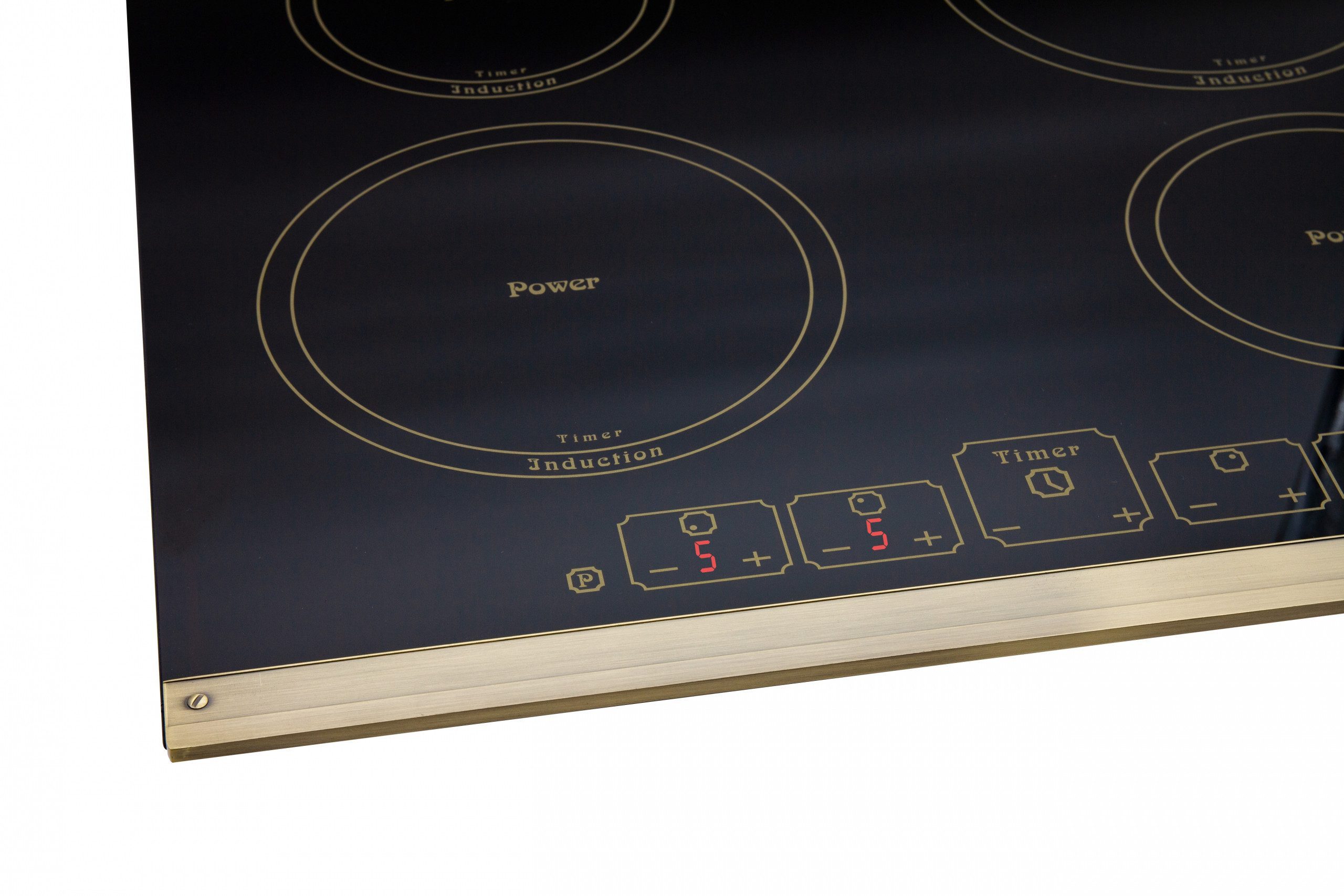 Kaiser Küchengeräte Induktions-Kochfeld Kaiser Empire Kochfeld 60 cm KCT 6195 IEm Induktionskochfeld Autark 4 QuickHeat Induktions mit Booster, Touch control, Timer, Induktionskochfeld 60cm Autark Kochfeld 4xQickHeat Zonen
