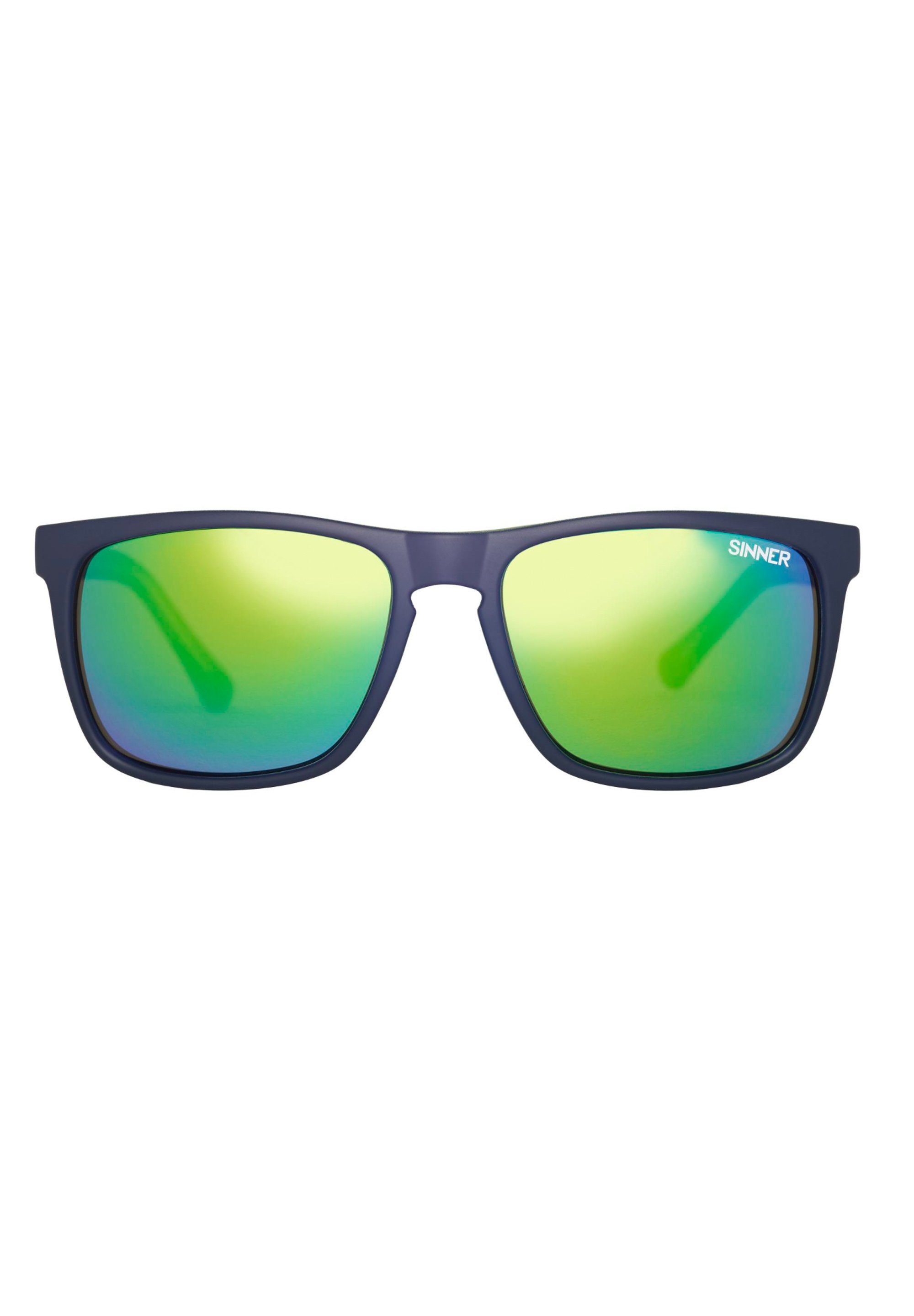 blue dark SINNER Sunglasses Polarisiert SINNER Sonnenbrille green Polarised Oak