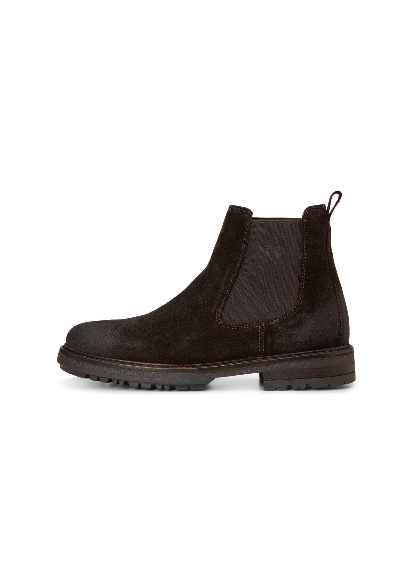 Marc O'Polo aus geöltem Veloursleder Chelseaboots