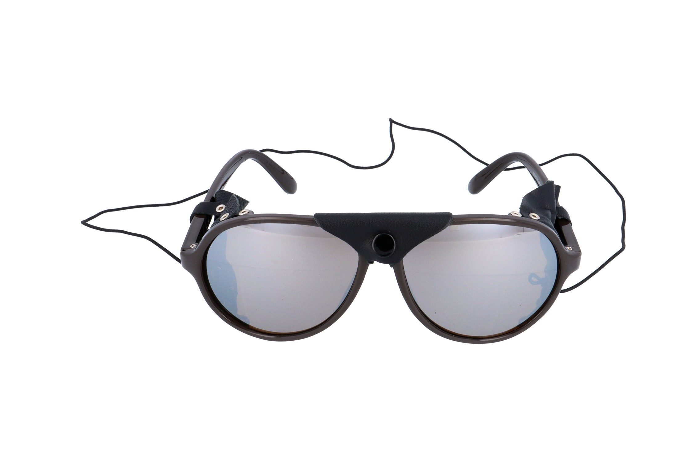 Gamswild Sonnenbrille UV400 Gletscherbrille Sonnenbrille Skibrille tolles Design Damen Herren Unisex Modell WS6330 in braun, schwarz