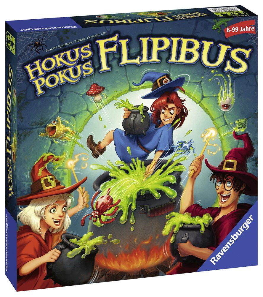 Ravensburger Spiel, Ravensburger Kinderspiel Aktionsspiel Hokus Pokus Flipibus 20355