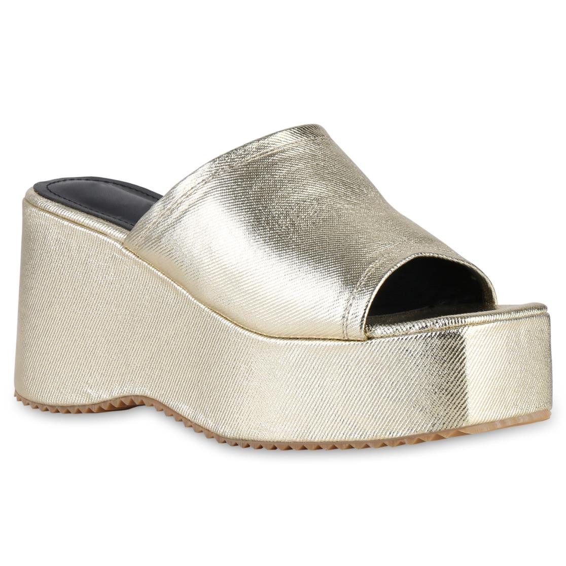 VAN HILL 841124 Plateausandaletten Schuhe günstig online kaufen