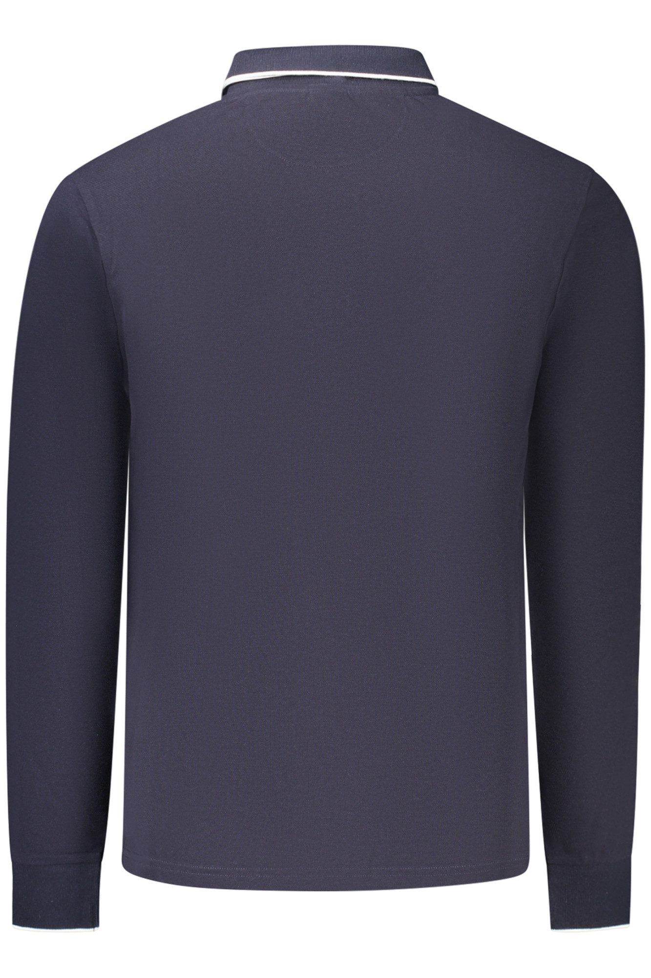 North Sails Poloshirt Herren Langarm-Poloshirt Blau - Nachhaltig &