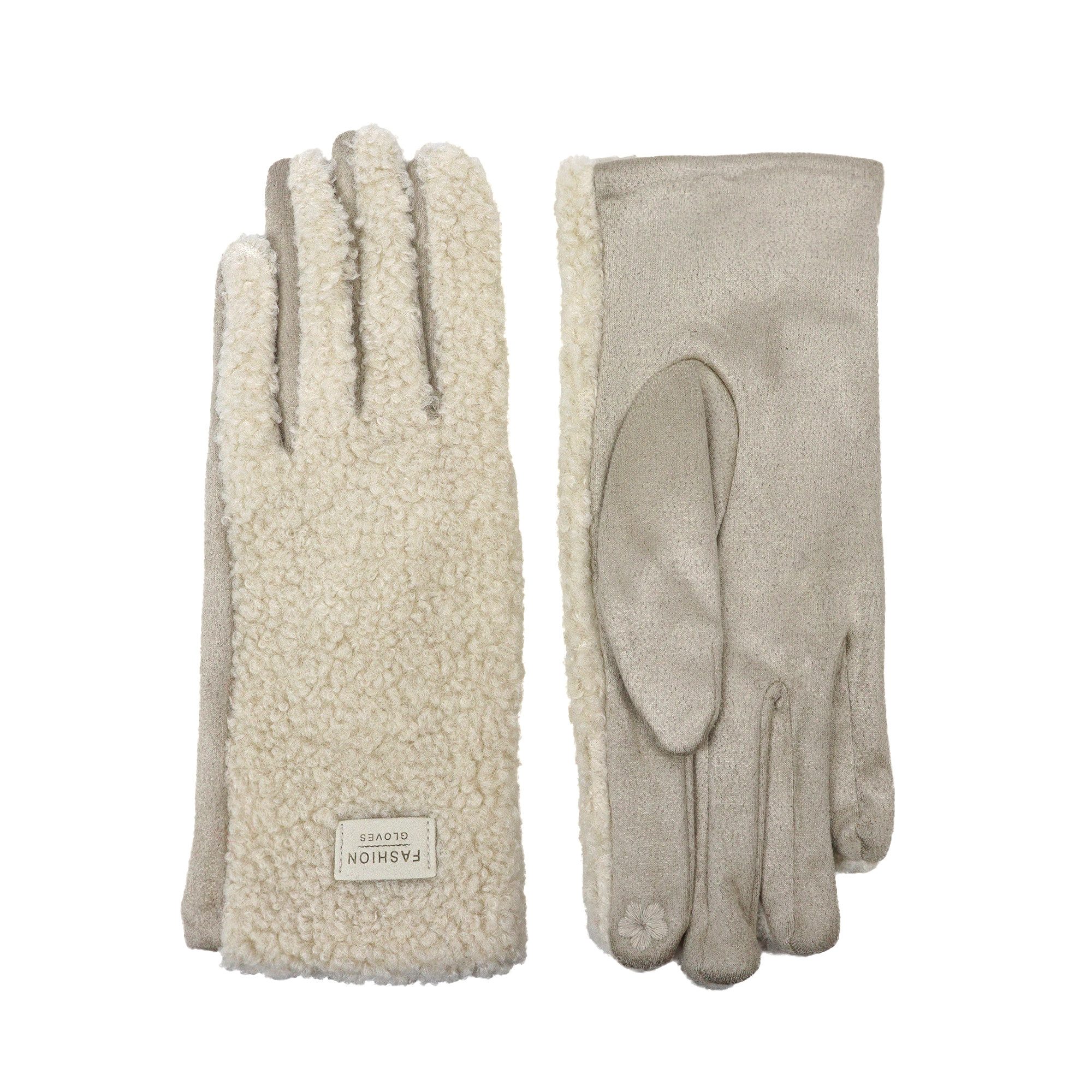 ZEBRO Fleecehandschuhe Teddy Handschuh günstig online kaufen