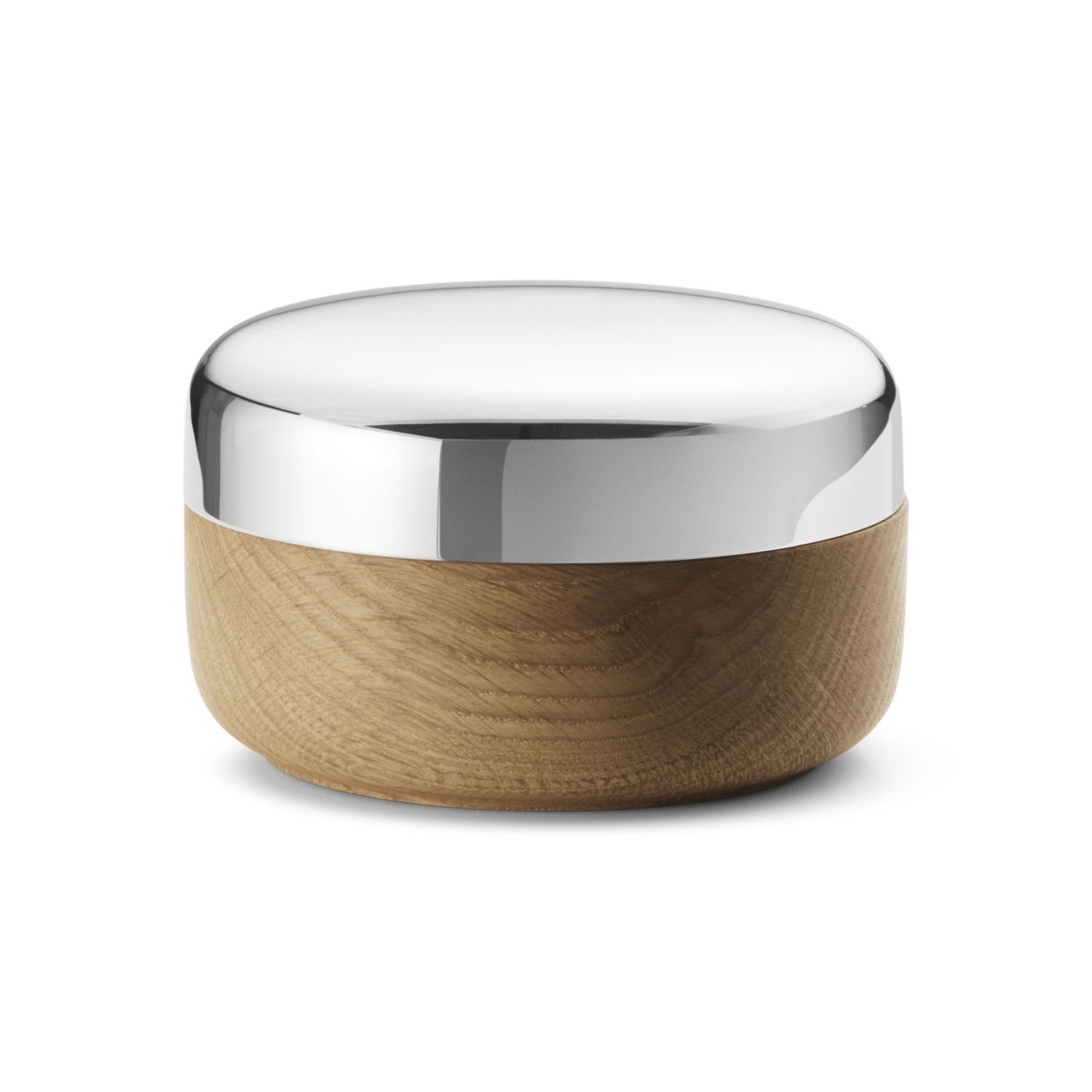 Georg Jensen Емкости для соли Alfredo, Edelstahl, Eichenholz