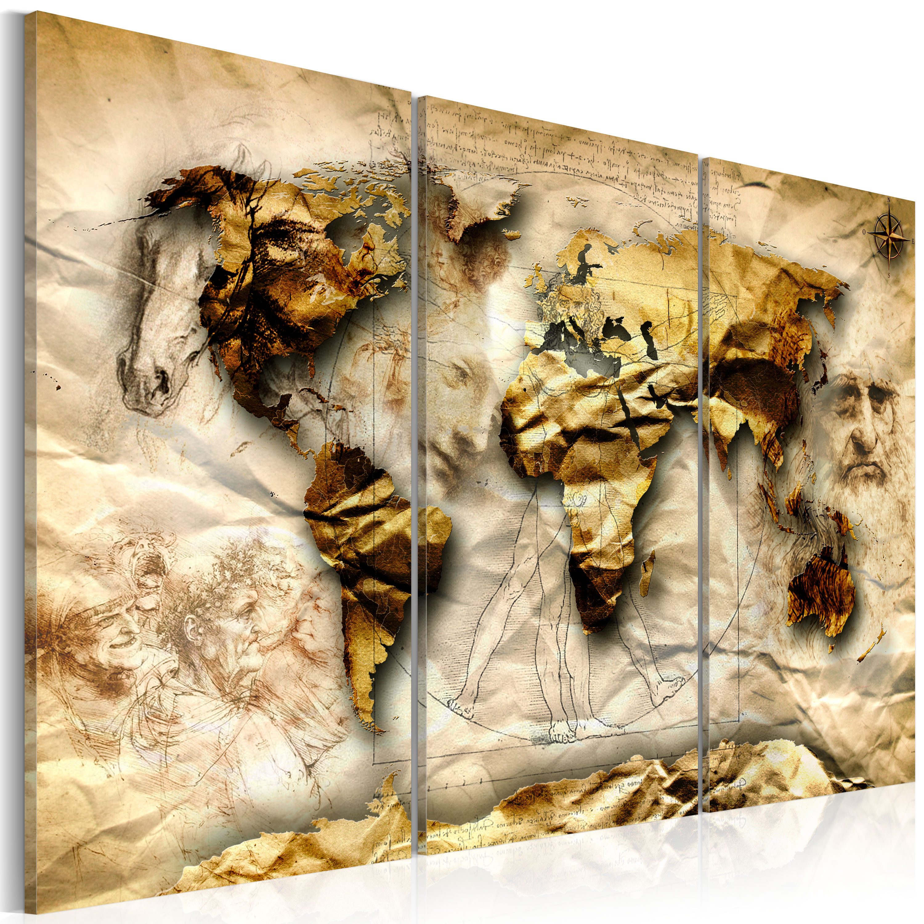 Artgeist Wandbild Anatomy of the World