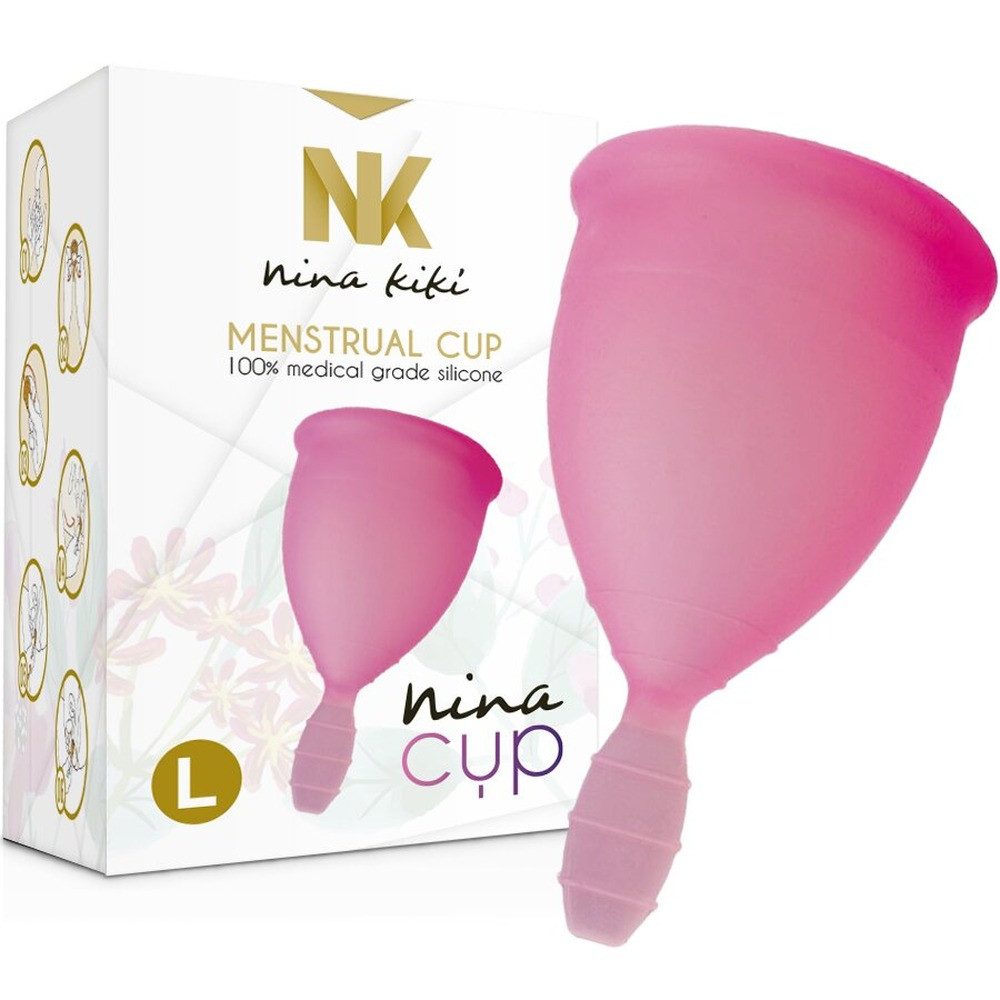 Nina Menstruationstasse NINA CUP MENSTRUAL CUP SIZE PINK L