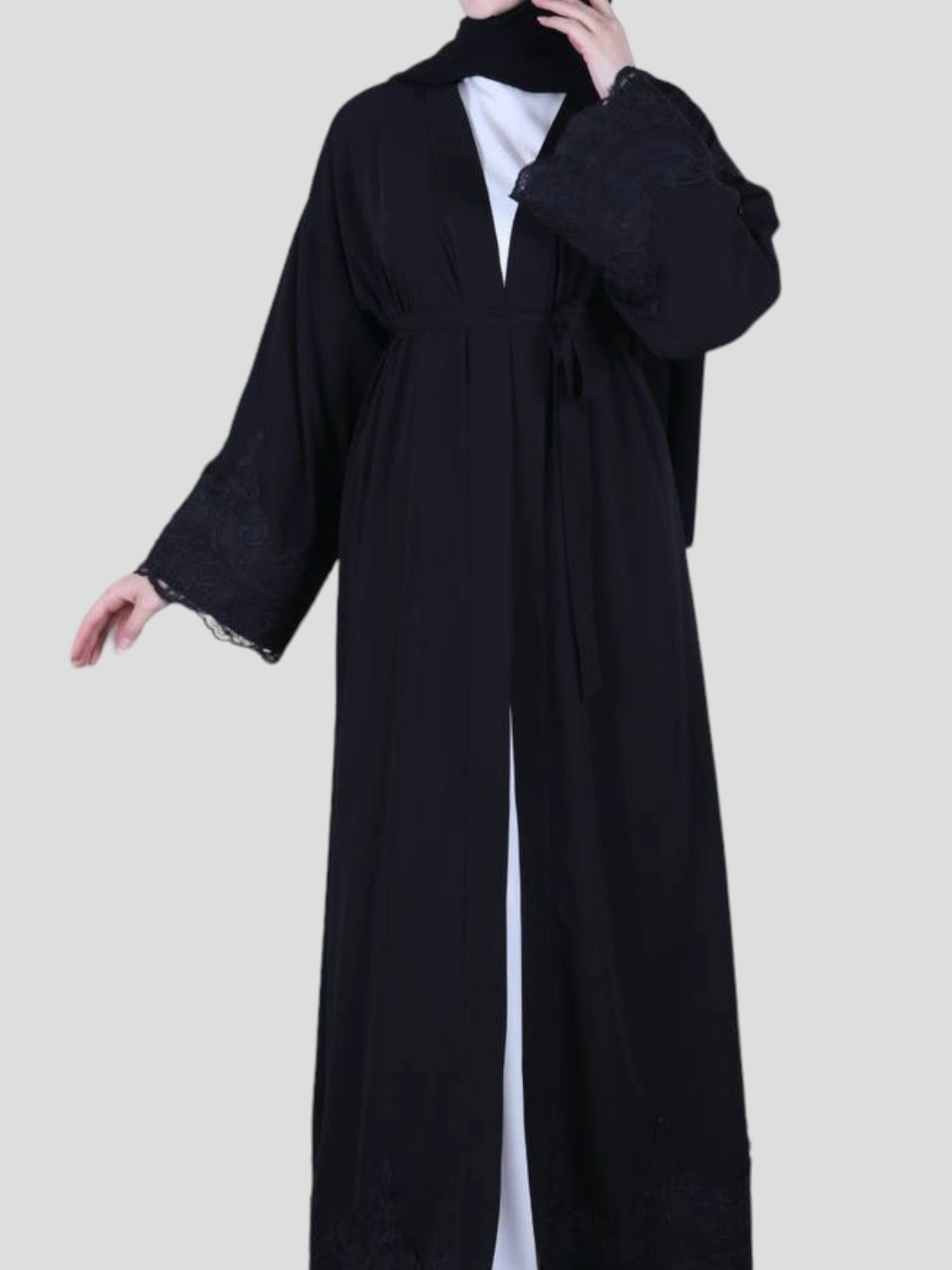 Aymasal Maxikleid Kimono Almas Abaya Kaftan günstig online kaufen