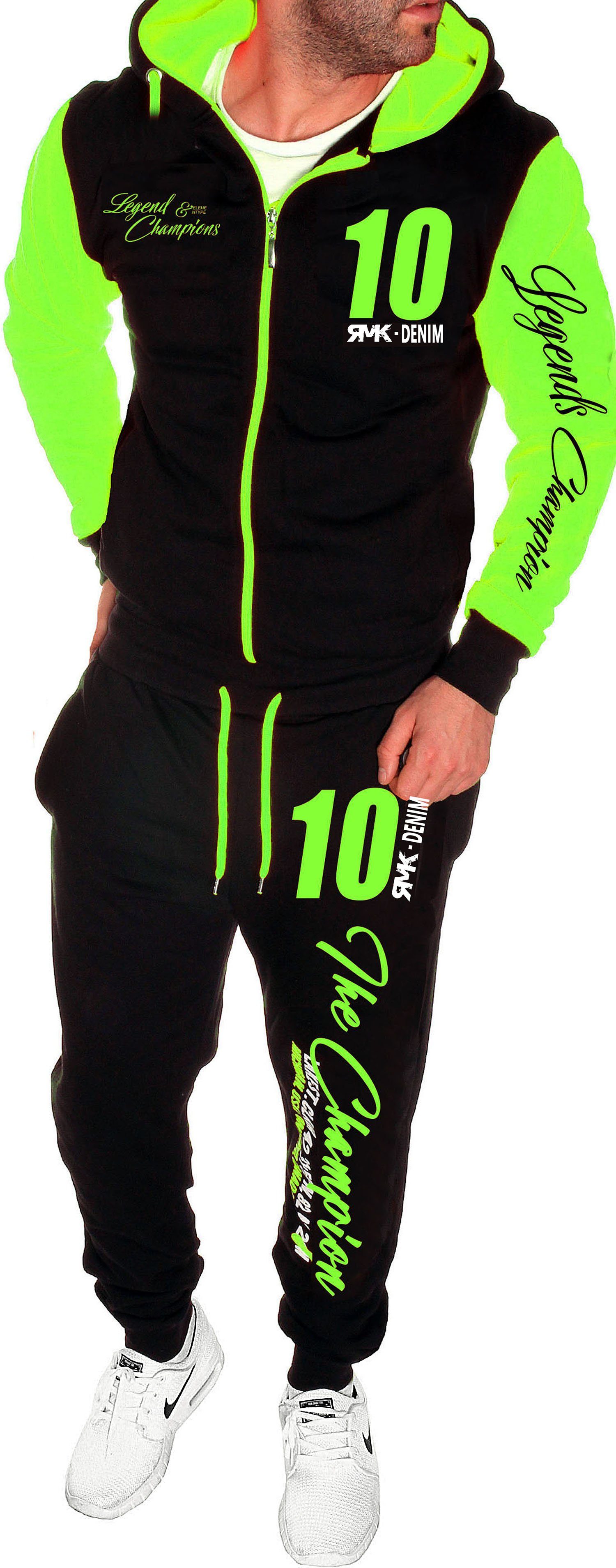 RMK Jogginganzug Herren Trainingsanzug Sportanzug Fitness günstig online kaufen