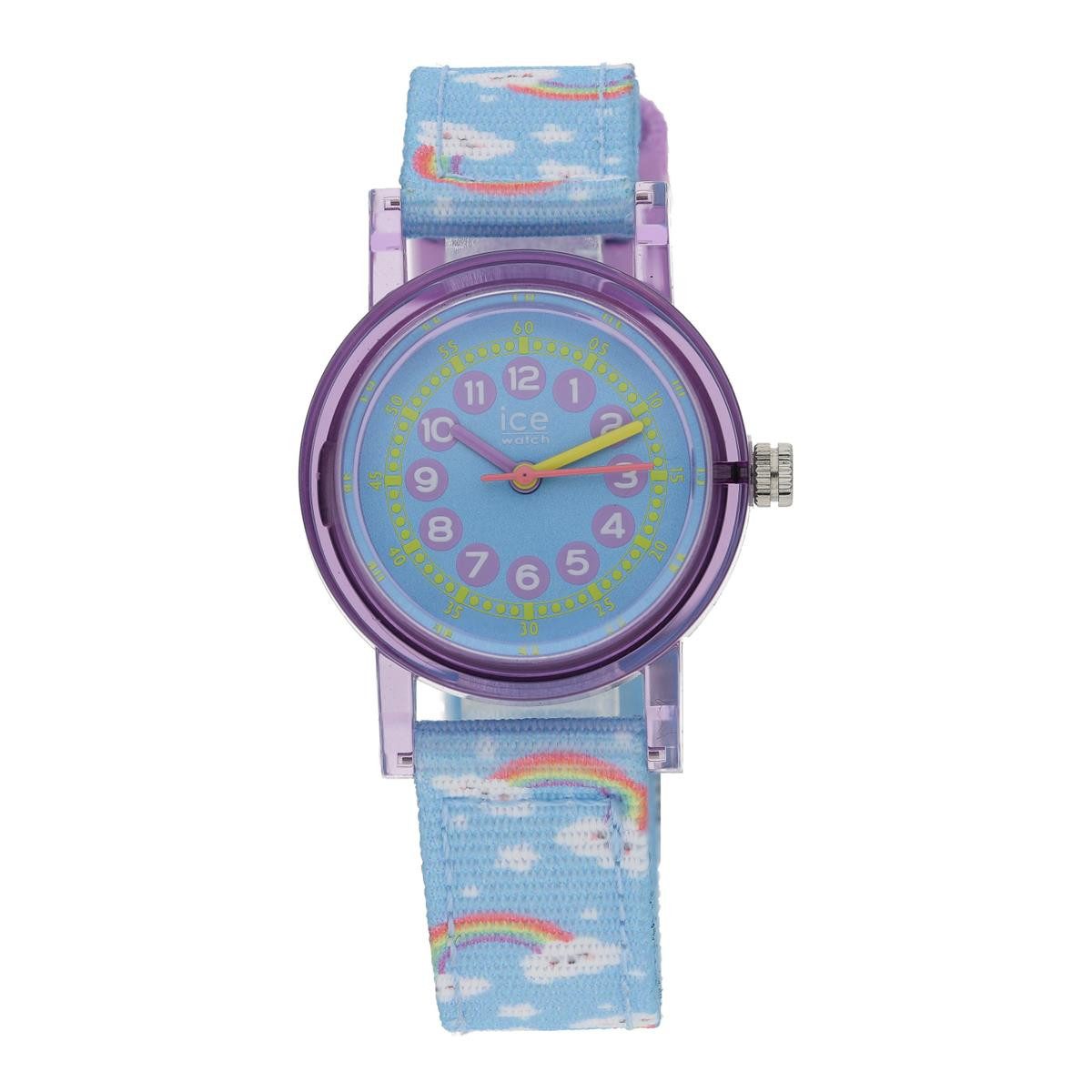 ice-watch Armband Ice Watch Kinderuhr ICE Learning 024498 Light Blue Rainbow XS28-3H (kein Set, 1-tlg., kein Set)