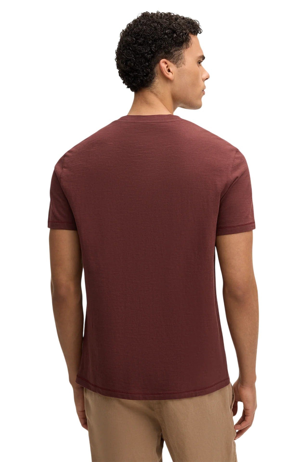 Strellson T-Shirt Colin (100% Bio-Baumwolle) rot Herren