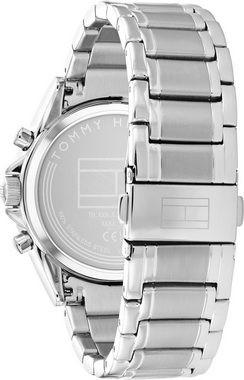 Tommy Hilfiger Multifunktionsuhr SPORT, 1782554, Quarzuhr, Armbanduhr, Damen, Datum, Glaskristalle, 12/24-Std.-Anzeige