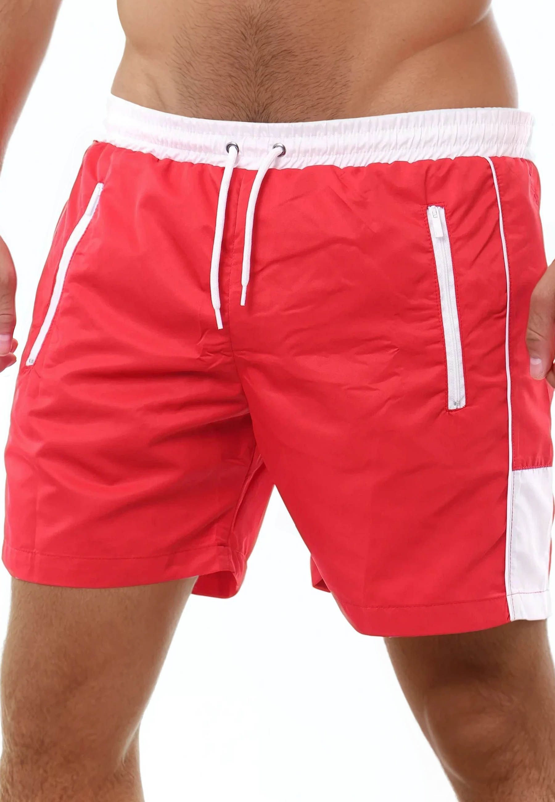 Reslad Badeshorts Reslad Badehose Herren Schnelltrocknend RS-5015 (1-St) Mä günstig online kaufen