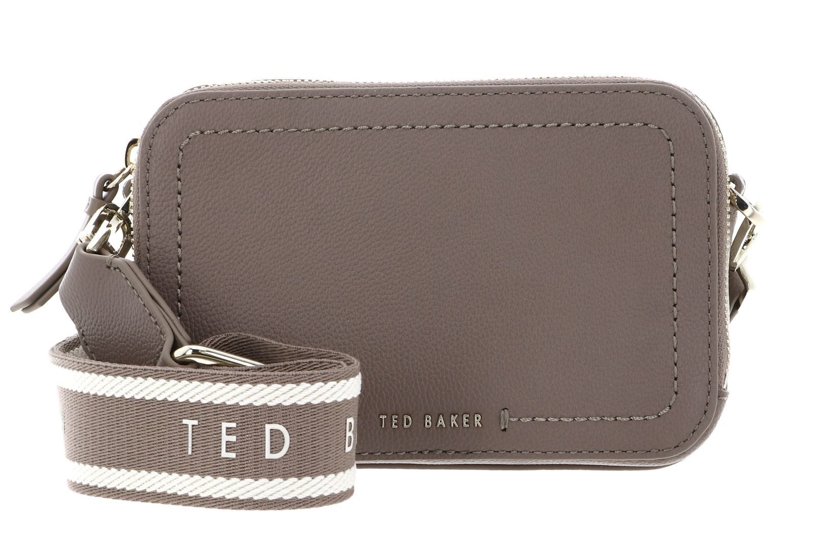 Ted Baker Umhängetasche Webbing Leather Crossbody Camera Bag, aus echtem Leder