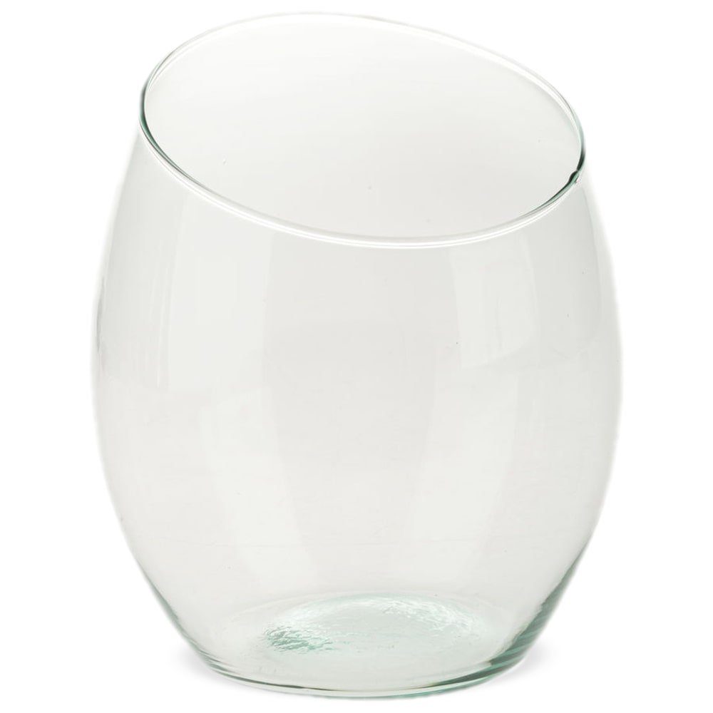 matches21 HOME & HOBBY Dekovase Mundgeblasene Vase bauchig recyceltes Glas klar grün Ø 14 cm (1 St). € 4,99