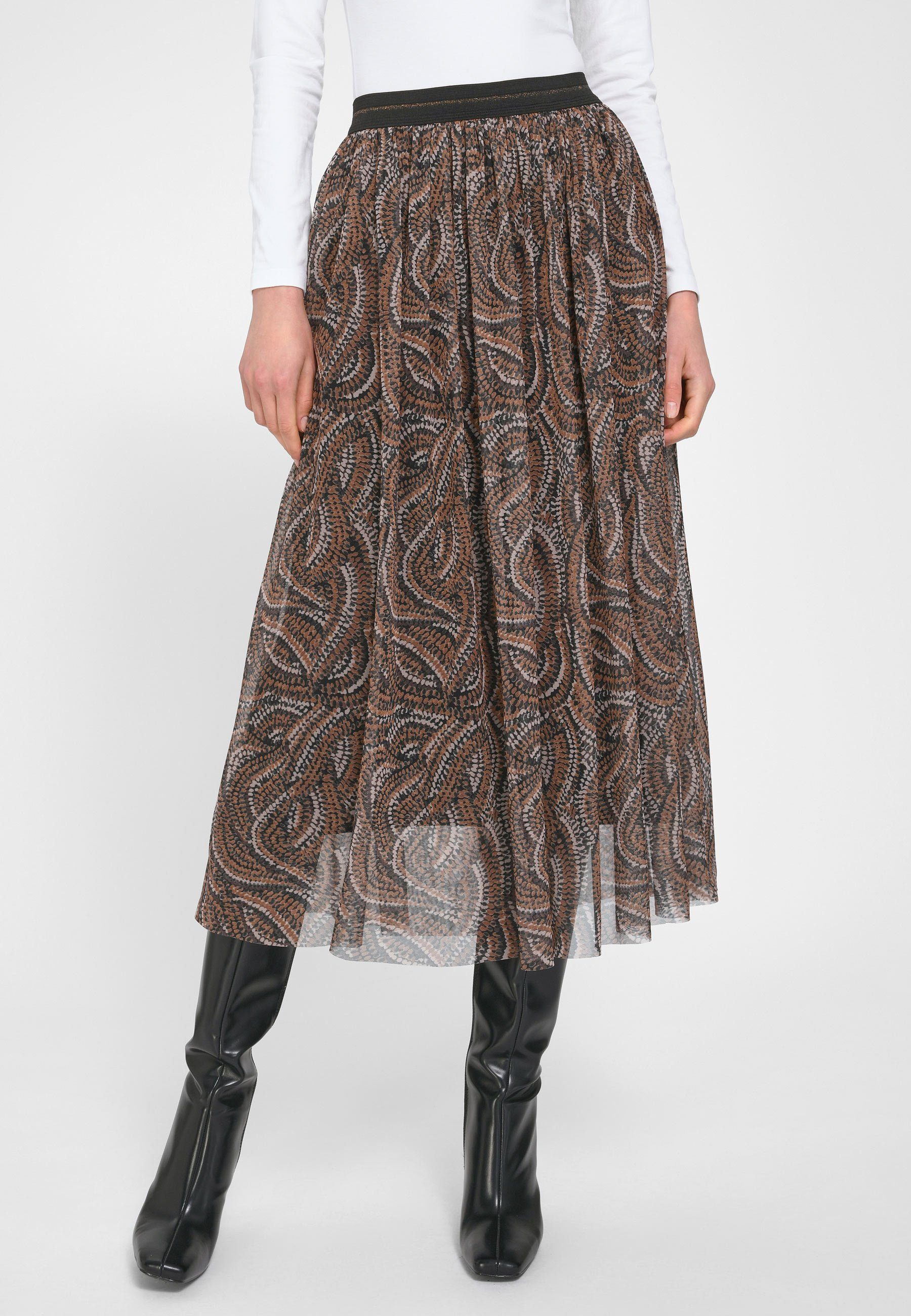 Hahn A-Linien-Rock Peter modernem Skirt mit Design