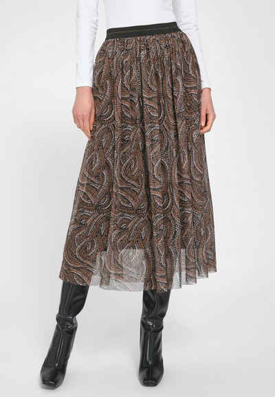 Peter Hahn A-Linien-Rock Skirt mit modernem Design
