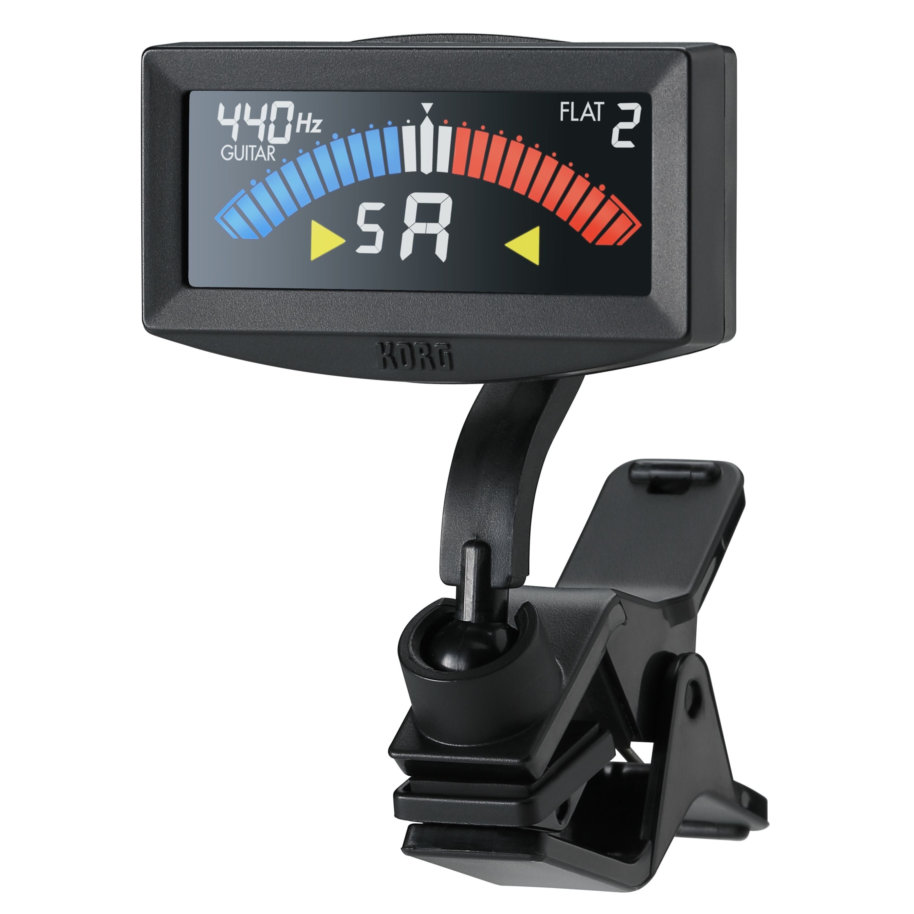 Korg Stimmgerät, (AW-4G PitchCrow Clip-on Tuner), AW-4G PitchCrow Clip-on Tuner - Stimmgerät