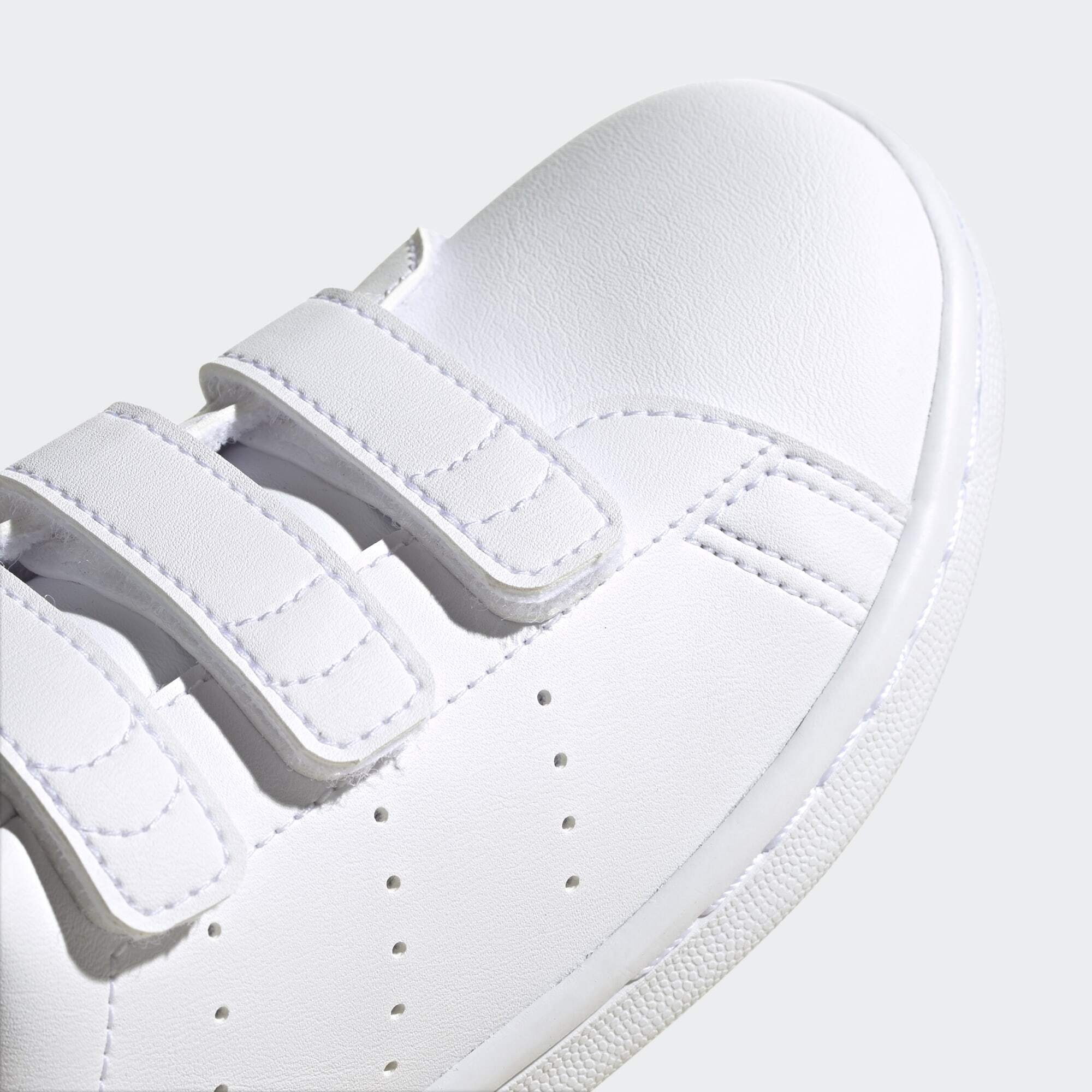 SMITH adidas SCHUH Sneaker / STAN White White Originals / Cloud Cloud Green