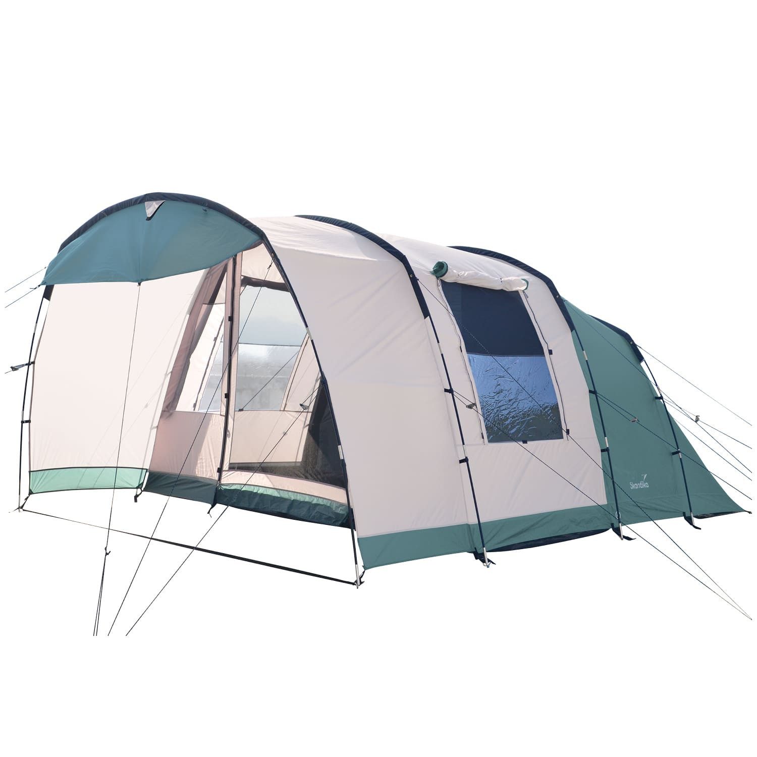 Tunnelzelt Hafslo 4 Sleeper Protect, Campingzelt mit dunkler Schlafkabine