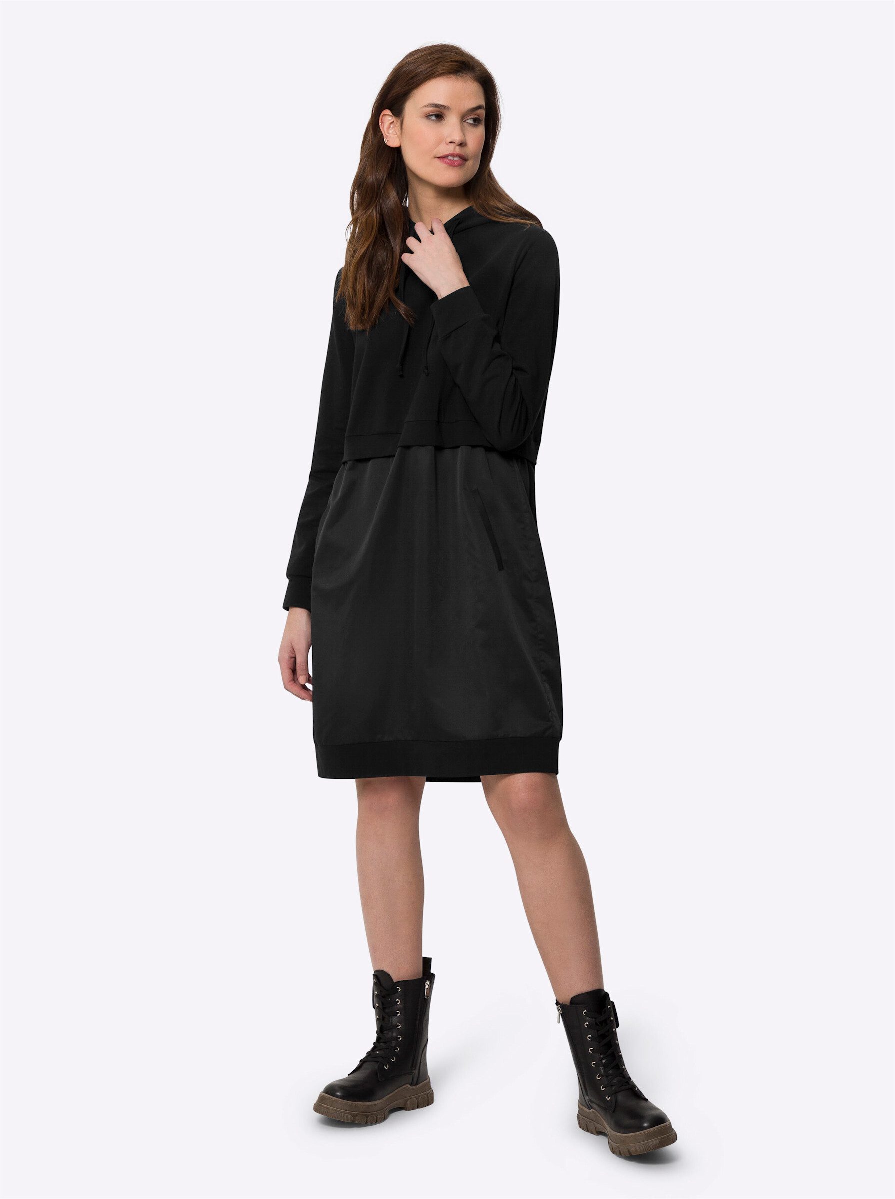 heine Jerseykleid Shirtkleid Langarm günstig online kaufen