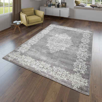 Teppich Wohnzimmer Teppich Modernes Orientalisches Design Kurzflor, TT Home, Läufer, Höhe: 13 mm