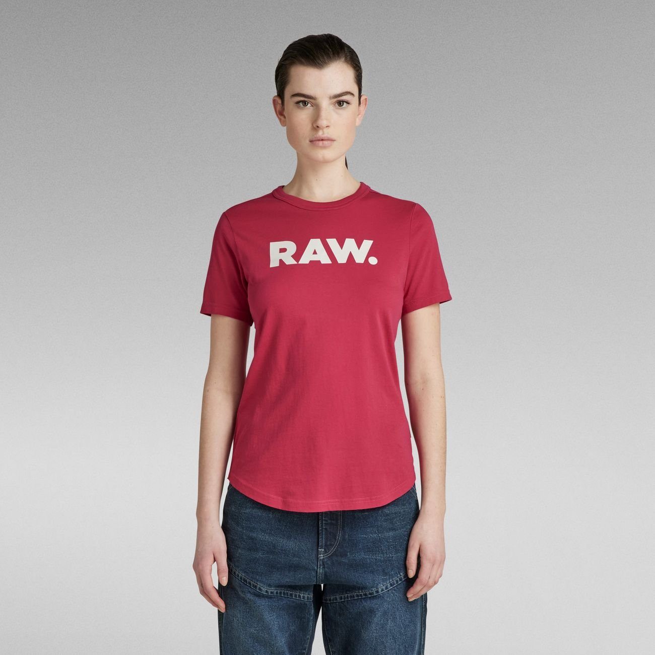 (1-tlg) RAW r Cerise slim T-Shirt t wmn RAW. G-Star