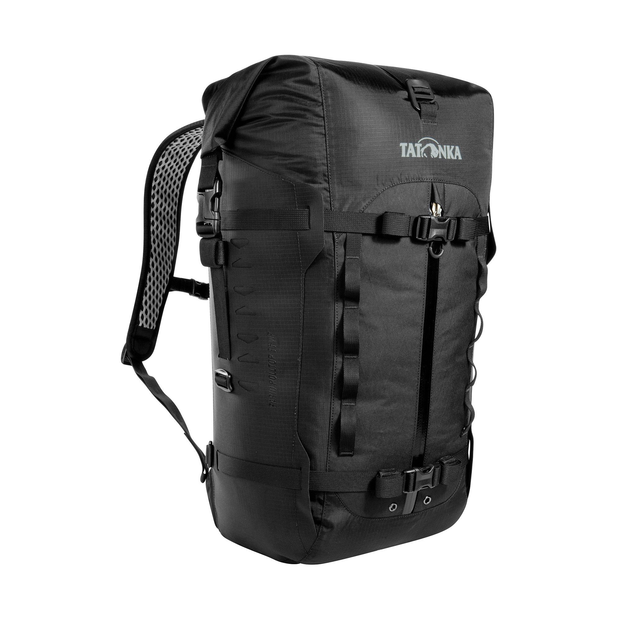 TATONKA® Tagesrucksack Rapid Rolltop 35 WP Daypack, wasserdicht (keine Regenhülle nötig), genug Platz für DIN A4-Ordner