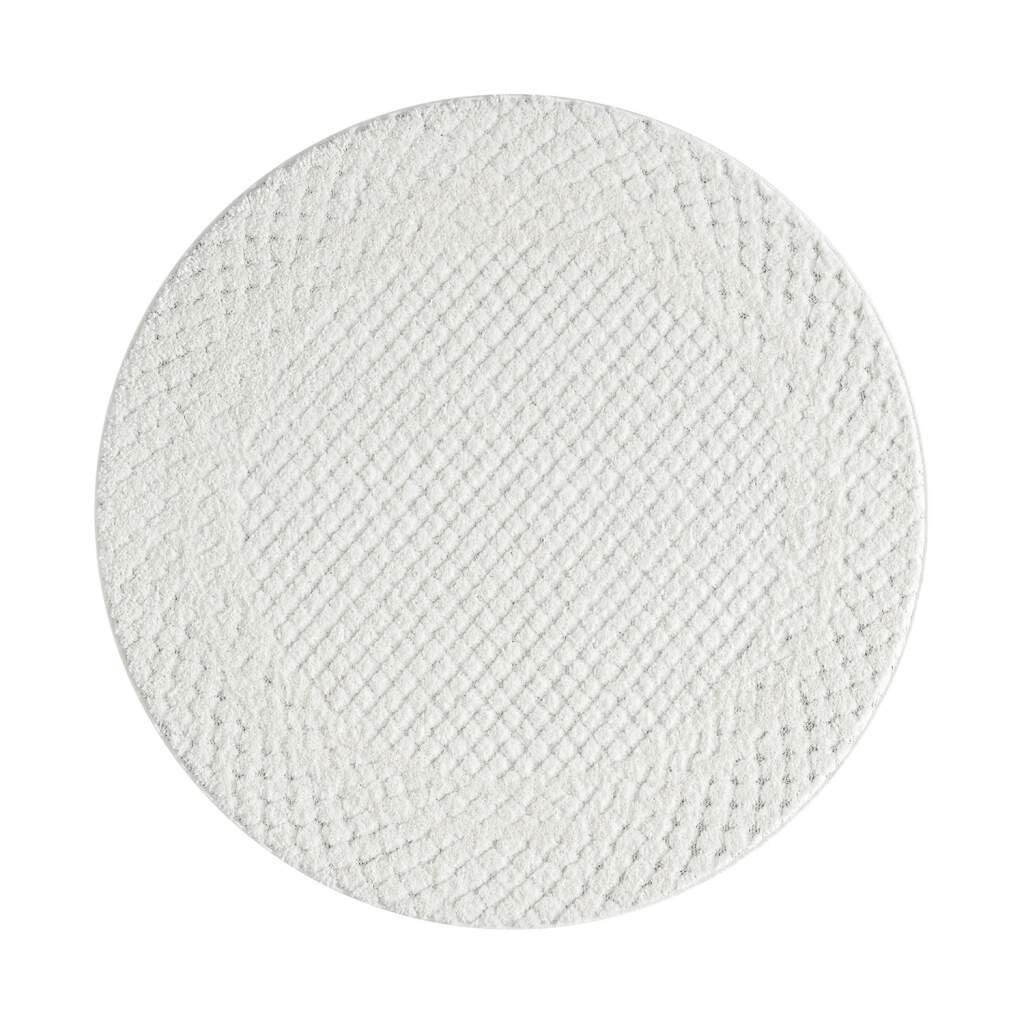 Carpet City Hochflor-Teppich FOCUS627, rund, Höhe: günstig online kaufen