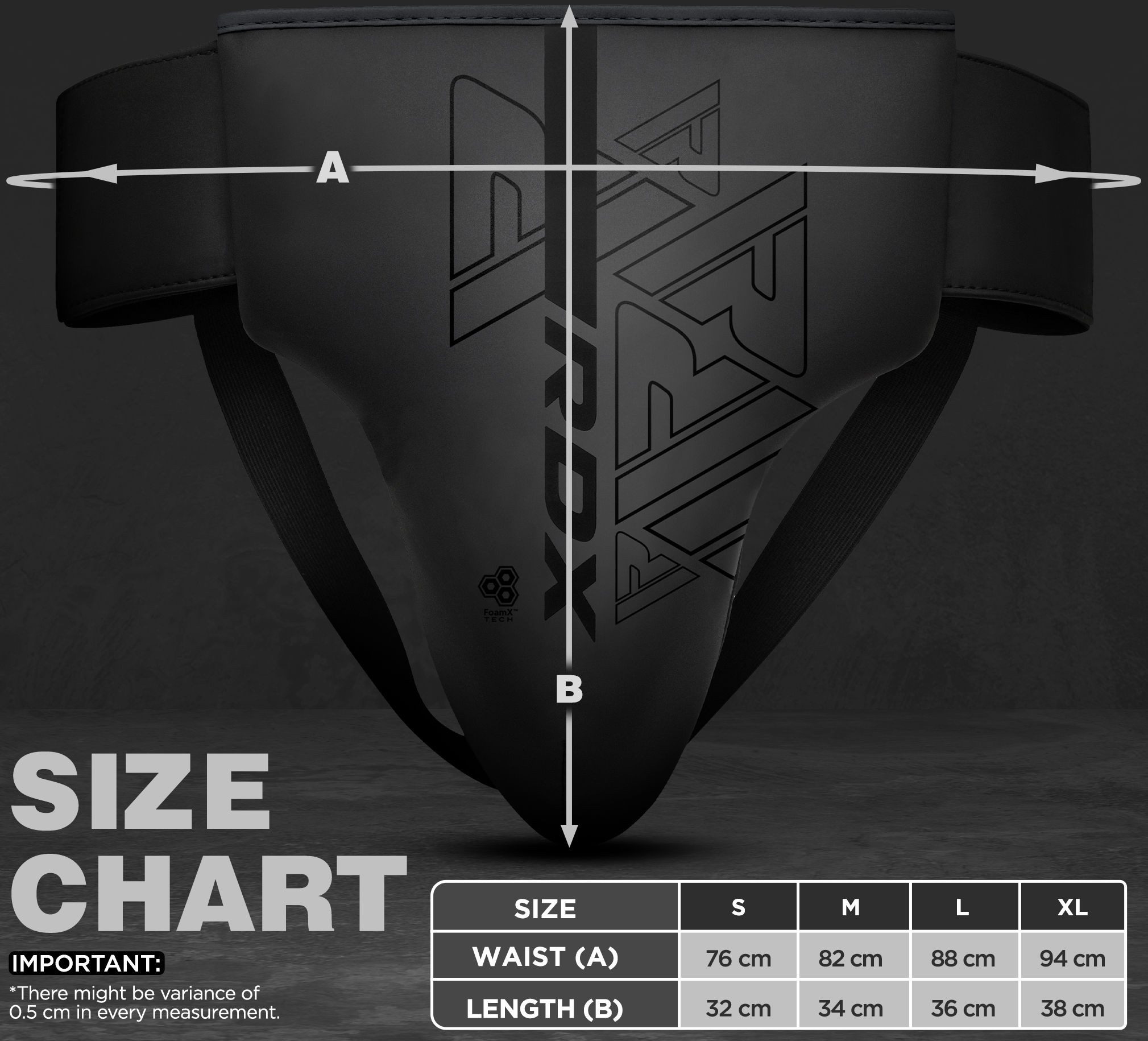 RDX Sports Tiefschutz RDX Groin Guard für Boxen Kickboxen Leder Männer Jockstrap Protector